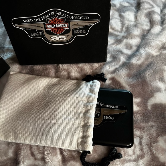 NIB Harley Davidson 95th Anniversary Card Holder - Picture 2 of 9